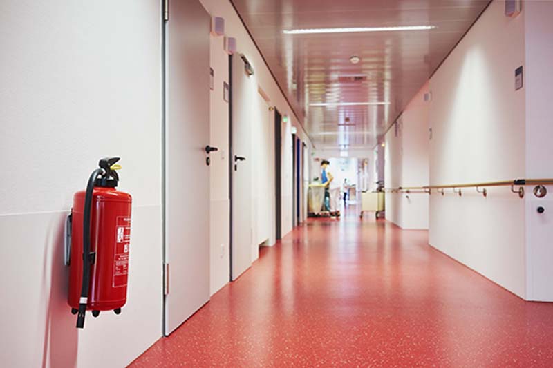Brandschutz im Pflegeheim - Brandschutz in Pflegeeinrichtung