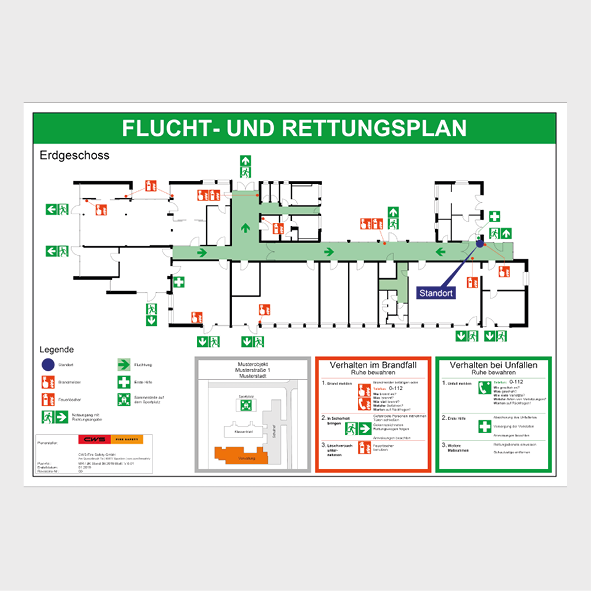 Brandschutzplan Brandschutz-Produkte