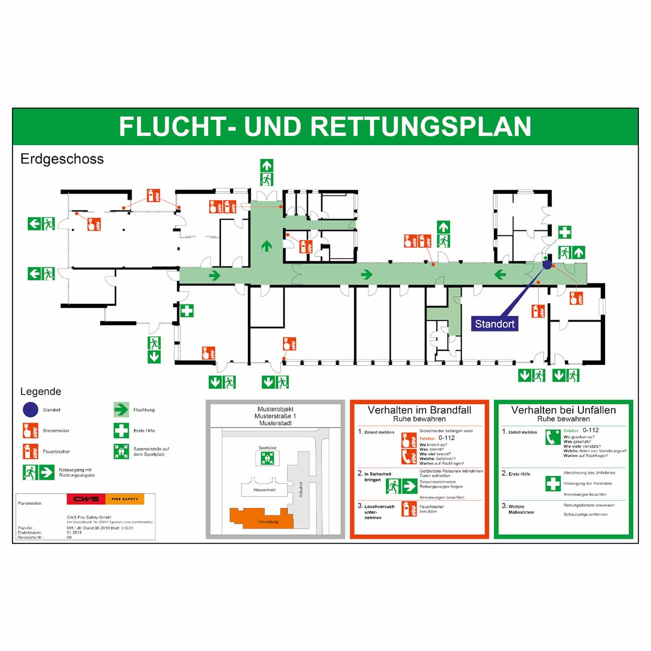 Brandschutzplan-DIN-Farben-Inhalte-CWS Fire Safety