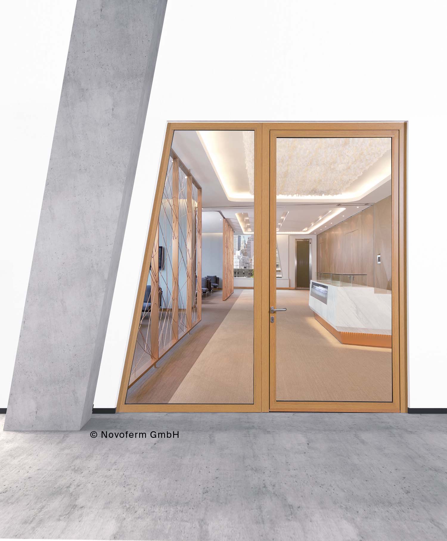Brandschutztür modern - Brandschutztür nach Maß von CWS