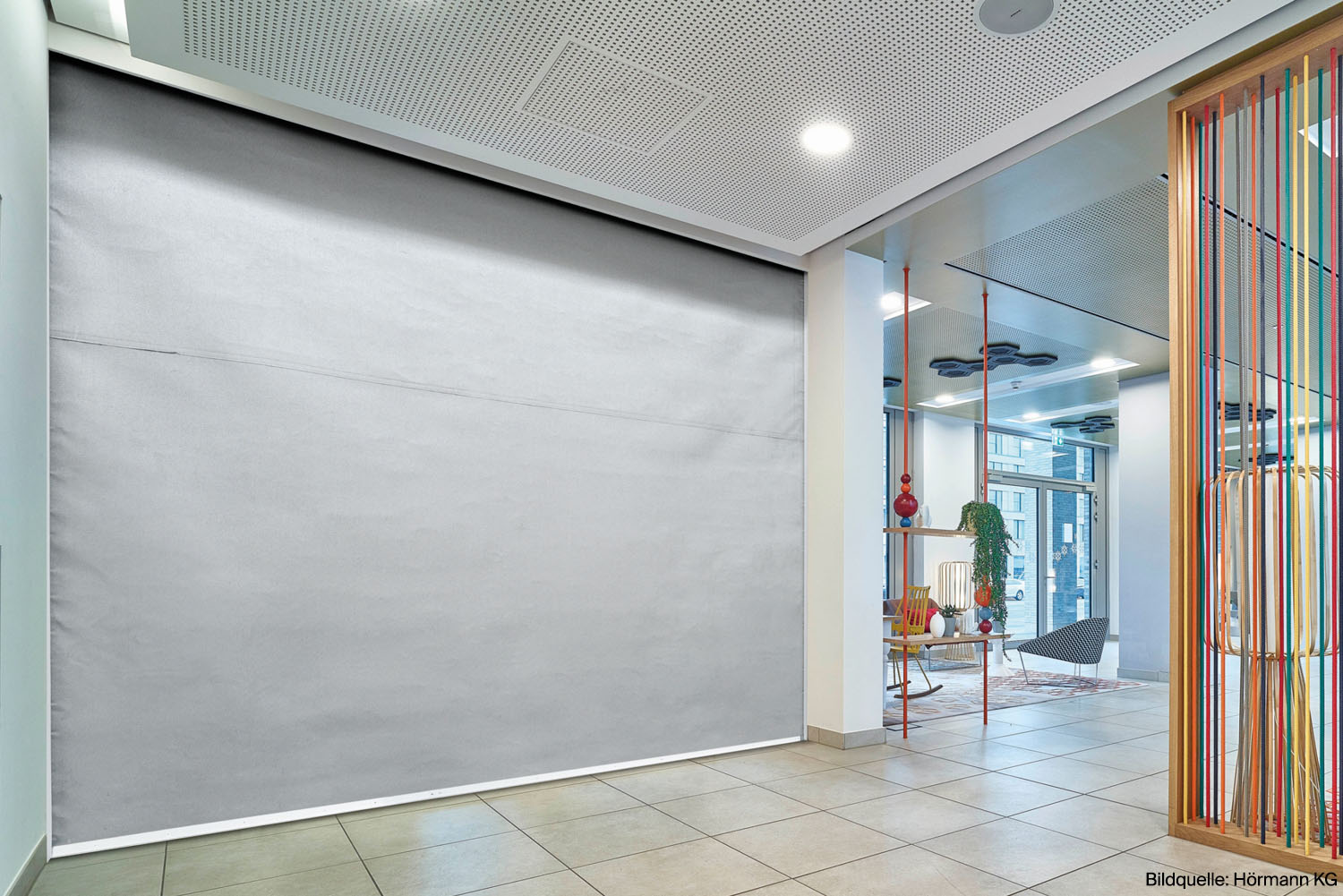 Brandschutzvorhang Einkaufszentrum 1 von Hörmann