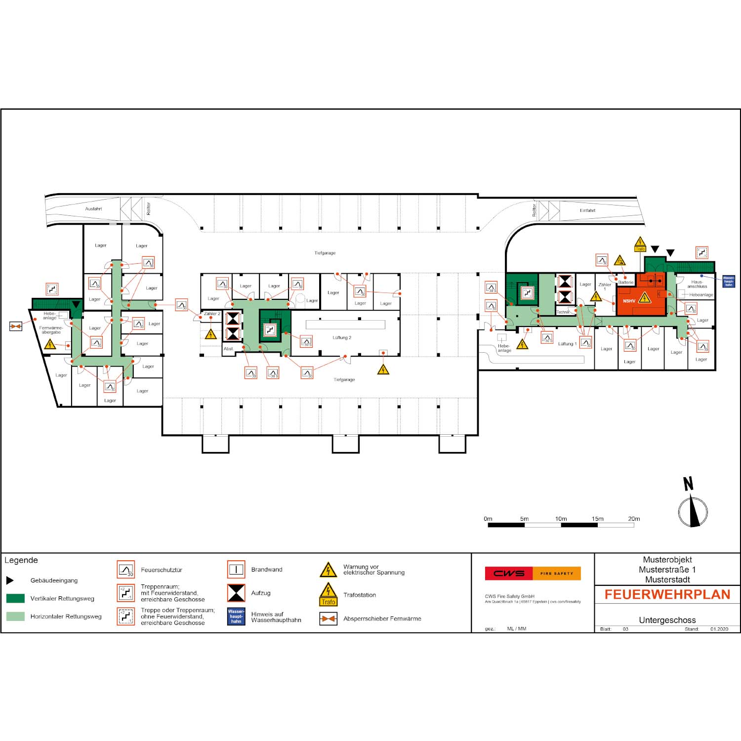 Feuerwehrplan erstellen-aktualisieren-CWS Fire Safety ist ihr Experte