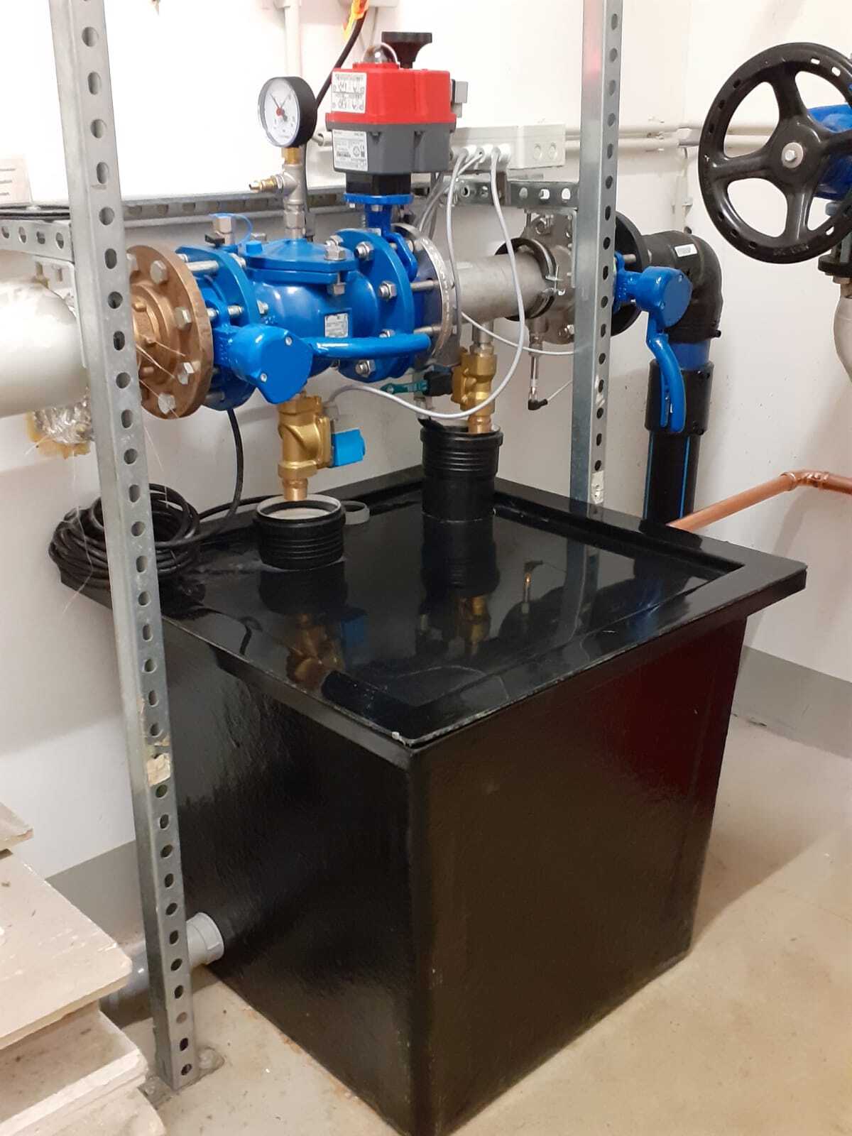 Füll- und Entleerstation Trennstation Löschwassertechnik