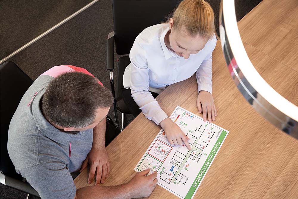 Rettungswegeplan erstellen lassen-CWS Fire Safety