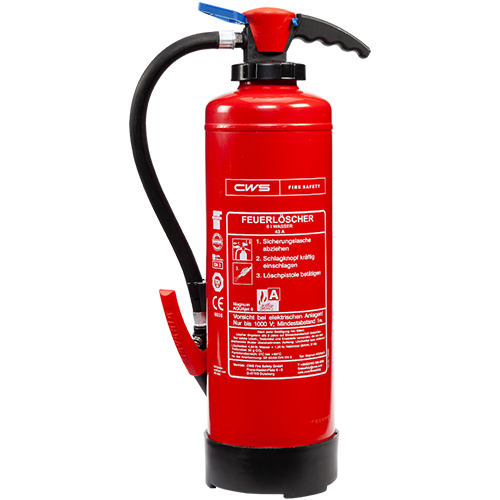 Welche Feuerlöscher gibt es - Wasserlöscher